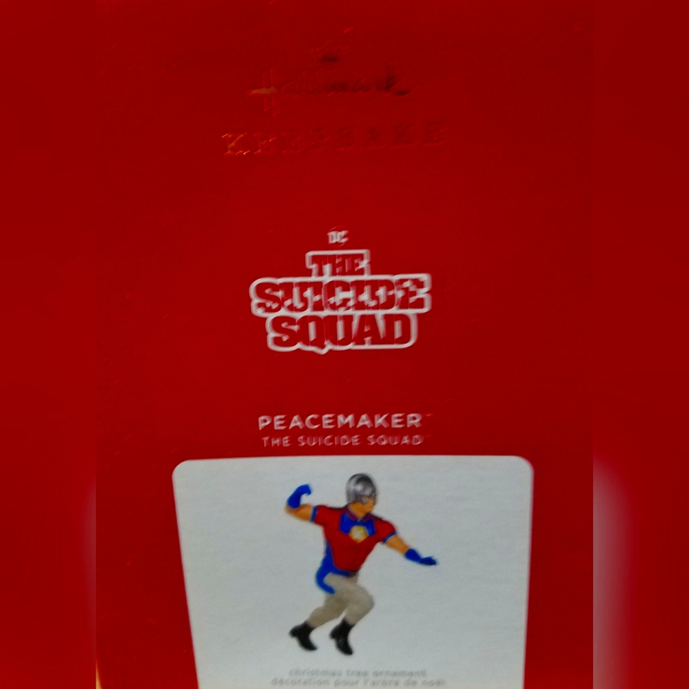 Hallmark Christmas Ornament The Suicide Squad The Peacemaker